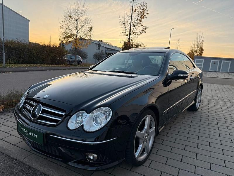Schwarz Gebraucht 2007 Mercedes CLK500 Avantgarde | 24.376 € - Bild 1/4