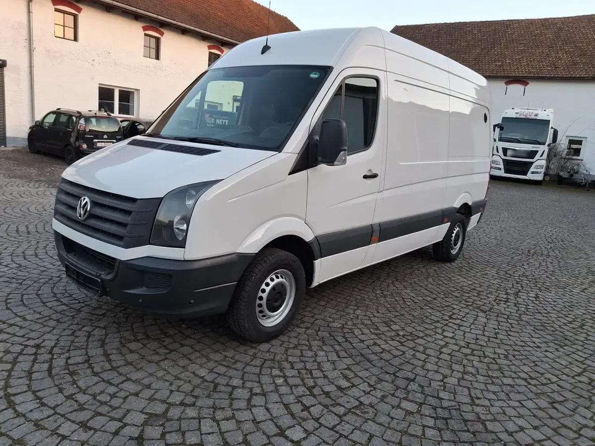 Second-hand VW Crafter 163 CP (119 kW) 2012 Alb Van