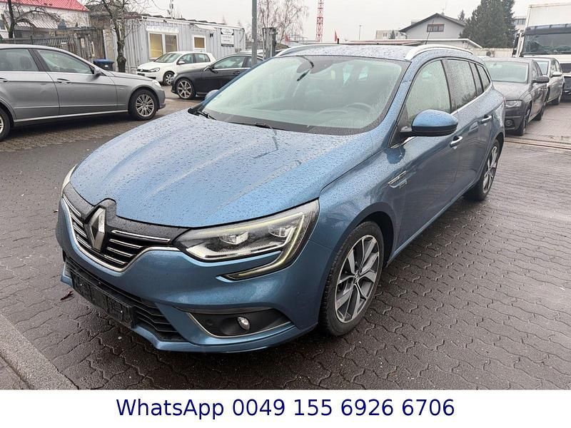 Blau Gebraucht 2016 Renault Mégane GrandTour Kombi | 5.499 € (Superpreis) - Bild 1/4