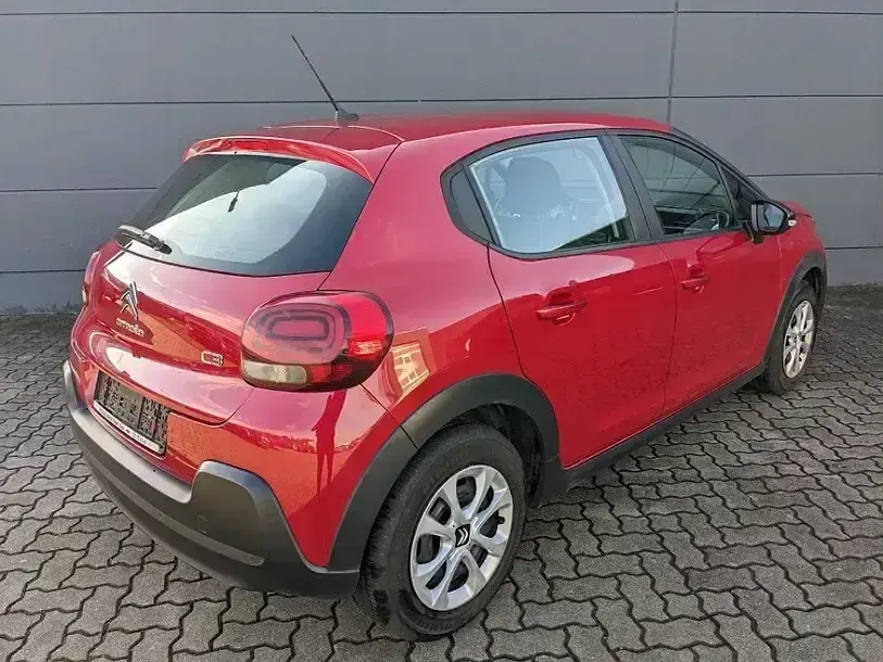 Gebraucht Citroën C3 Feel 82 PS (60 kW) 2019 Rot rubi metallic (metallic) Kleinwagen