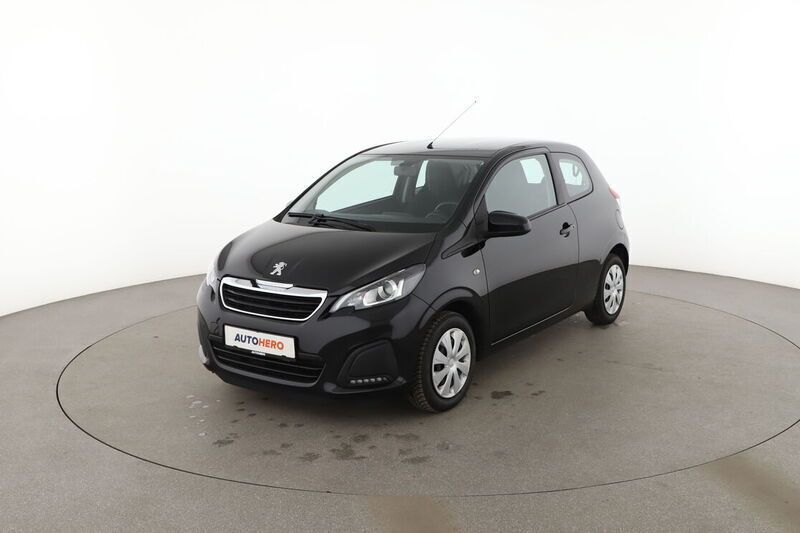 Schwarz Gebraucht 2019 Peugeot 108 Active Kleinwagen | 7.180 € (Fairer Preis) - Bild 1/4