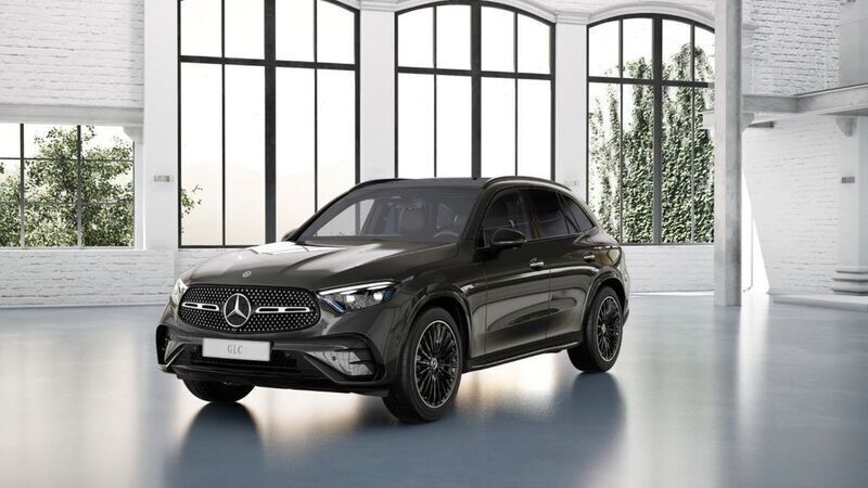 Grau Gebraucht 2024 Mercedes GLC220 AMG SUV | 59.779 € (Superpreis) - Bild 1/4