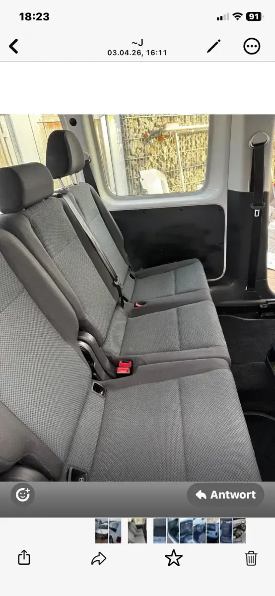 Brugt VW Caddy 102 HK (75 kW) 2019 Hvid MPV