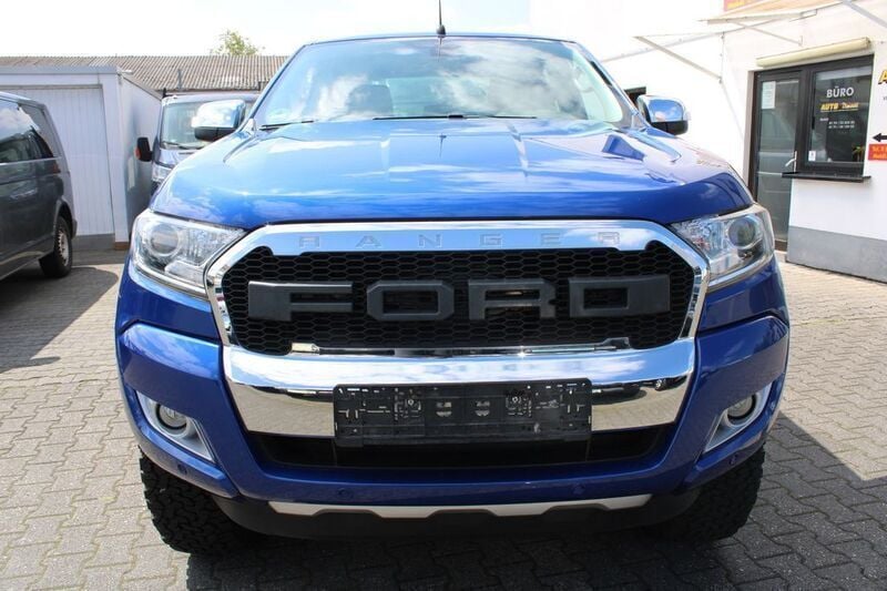 Blau (metallic) Gebraucht 2017 Ford Ranger Limited Abholung | 30.999 € (Fairer Preis) - Bild 1/4