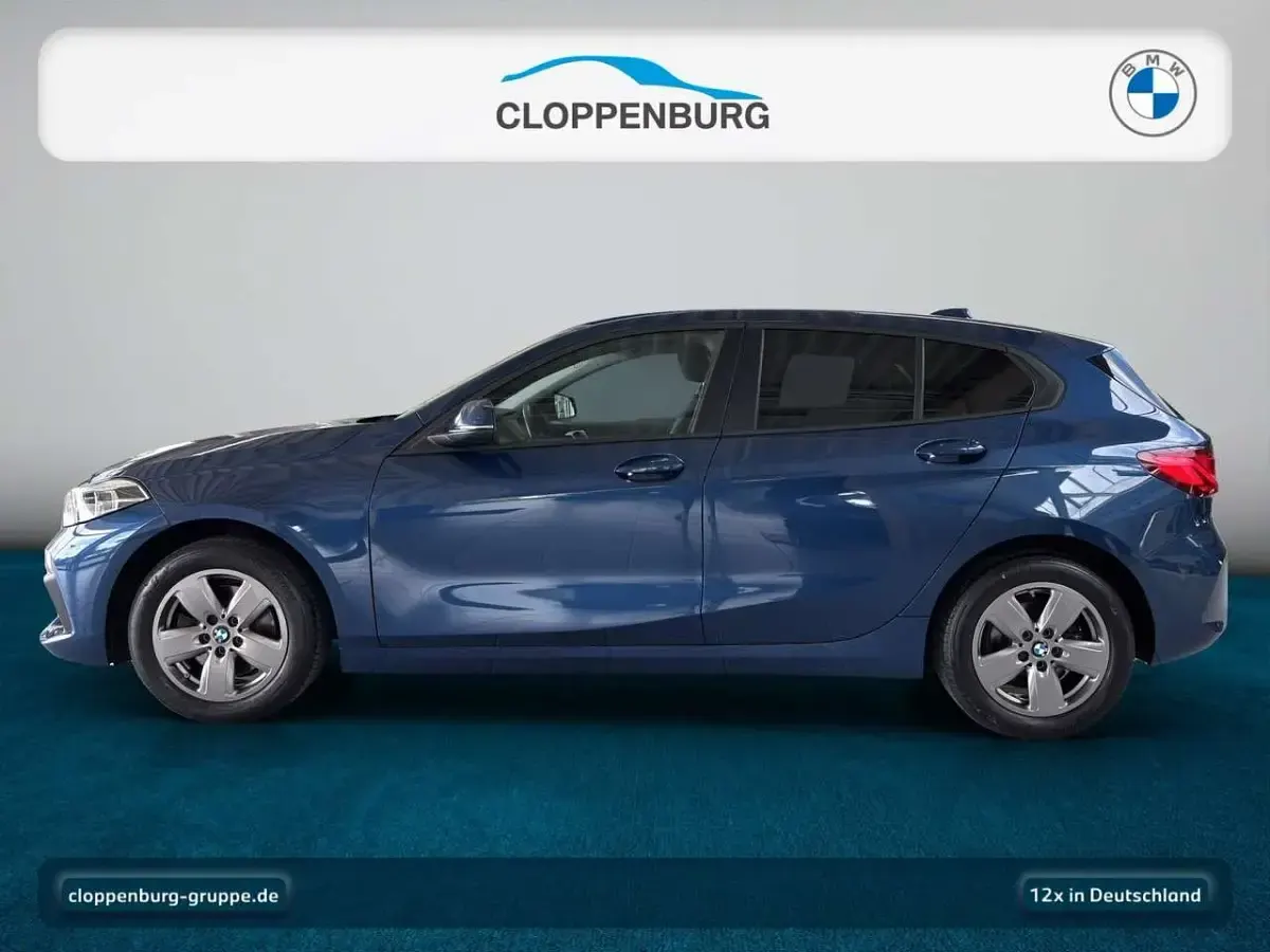Gebraucht BMW 118 Sport Line 136 PS (100 kW) 2023 Blau Kleinwagen