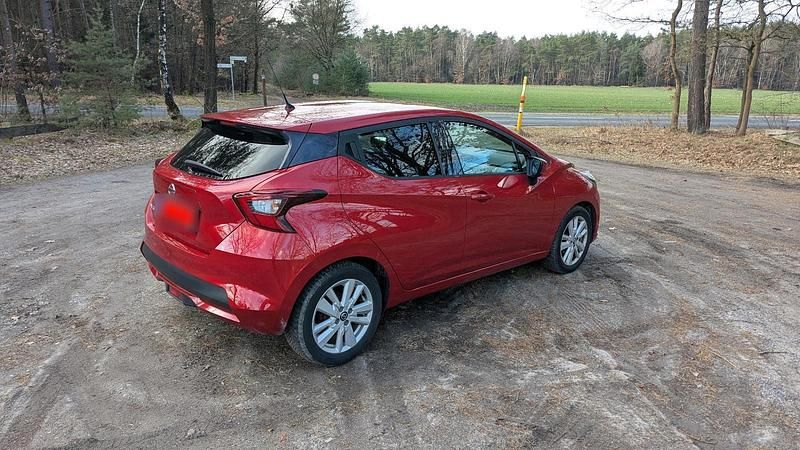 Gebraucht Nissan Micra 101 PS (74 kW) 2020 Rot Kleinwagen
