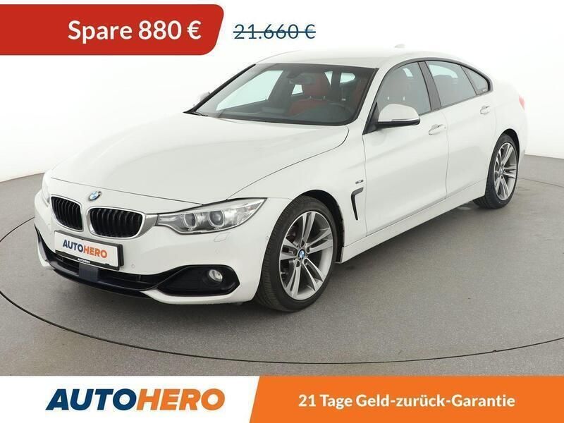 Weiß Gebraucht 2014 BMW 420 Gran Coupé Sport Line Coupé | 20.310 € (Fairer Preis) - Bild 1/3