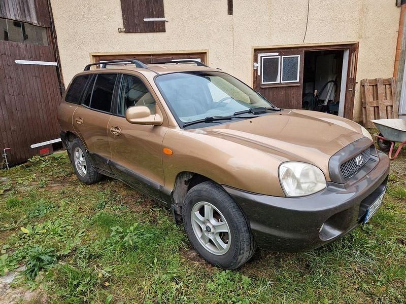 Beige Gebraucht 2002 Hyundai Santa Fe GLS SUV | 2.200 € (Fairer Preis) - Bild 1/4