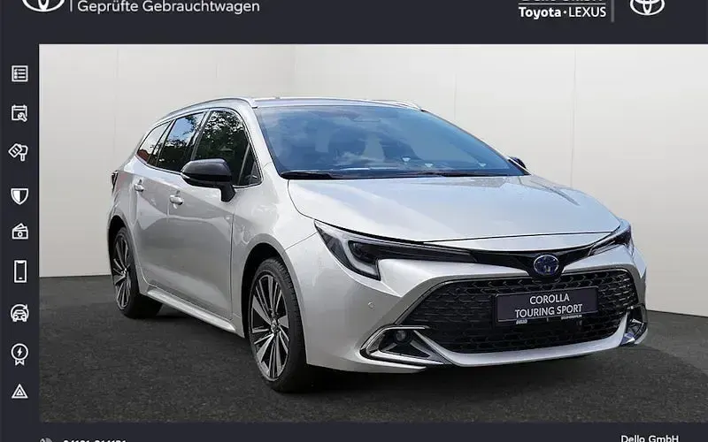 Neu Toyota Corolla 140 PS (102 kW) 2025 Silber Kombi