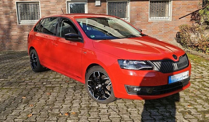 Rot Gebraucht 2017 Skoda Rapid Limousine | 8.100 € (Fairer Preis) - Bild 1/4