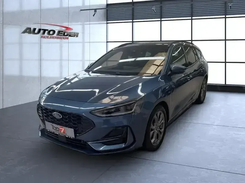 Brugt Ford Focus ST-Line 155 HK (114 kW) 2023 Blå Stationcar