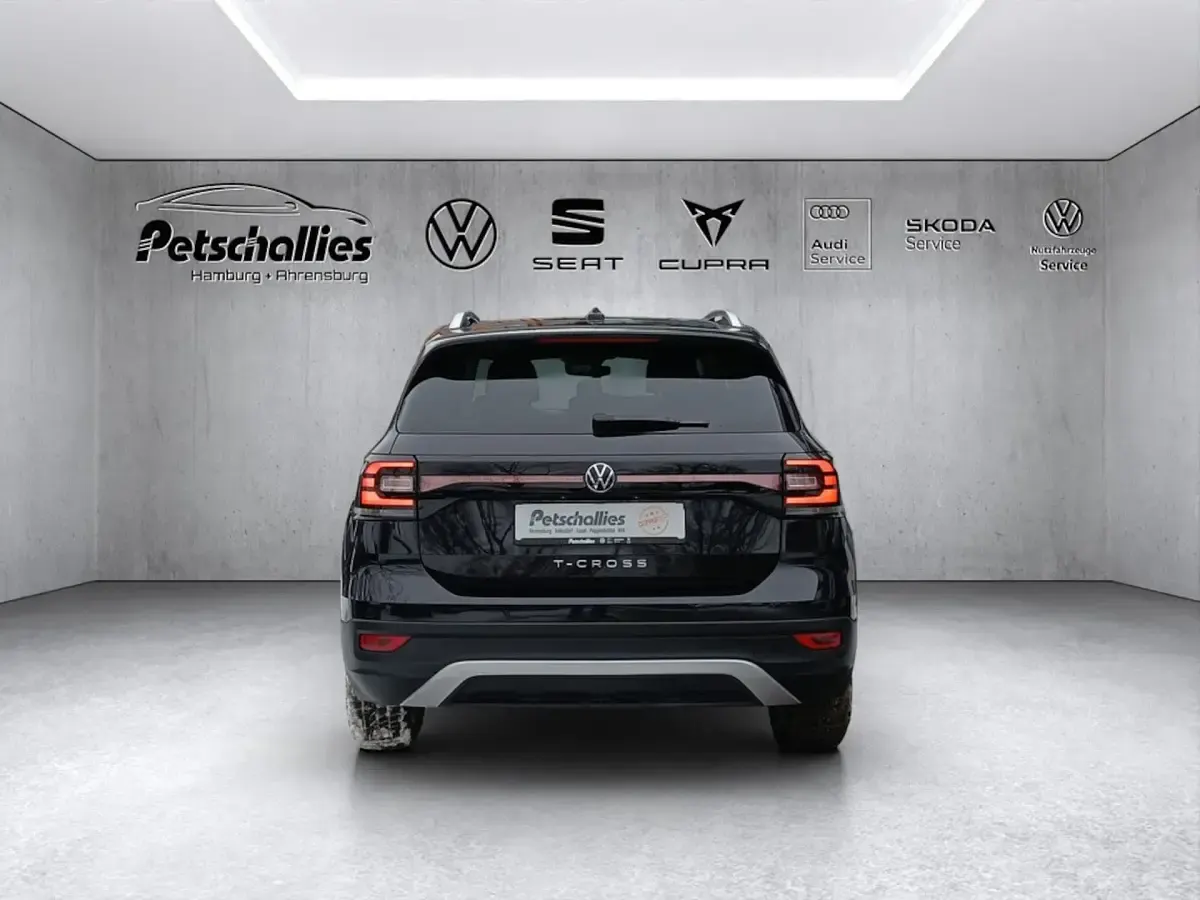 Gebraucht VW T-Cross Style 110 PS (80 kW) 2022 Schwarz SUV