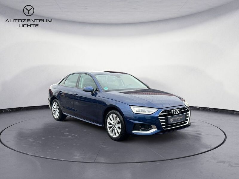 Blau Gebraucht 2020 Audi A4 Advanced Plus Limousine | 25.899 € (Guter Preis) - Bild 1/4