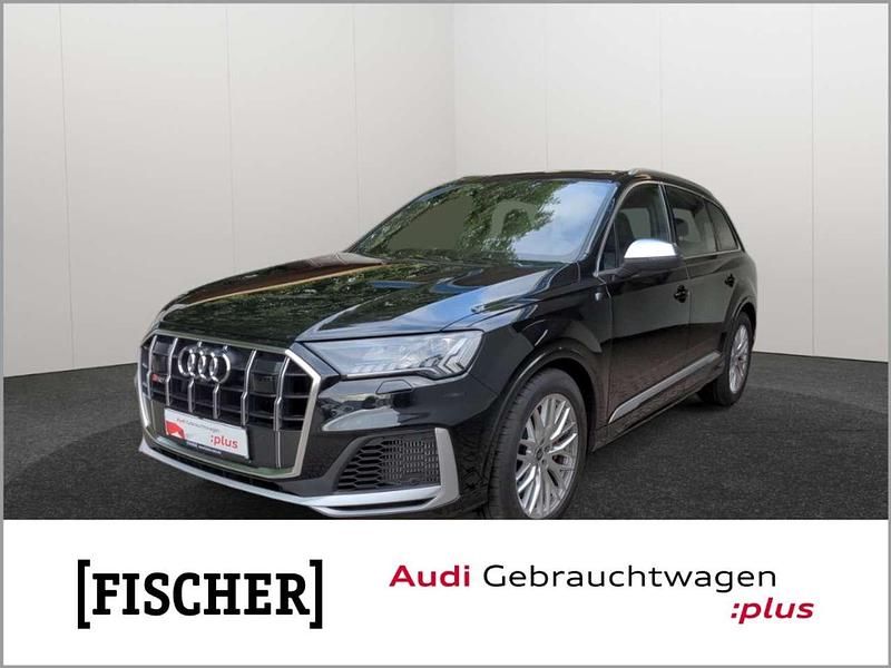 Mythosschwarz metallic Gebraucht 2023 Audi SQ7 Sport SUV | 74.876 € (Superpreis) - Bild 1/4