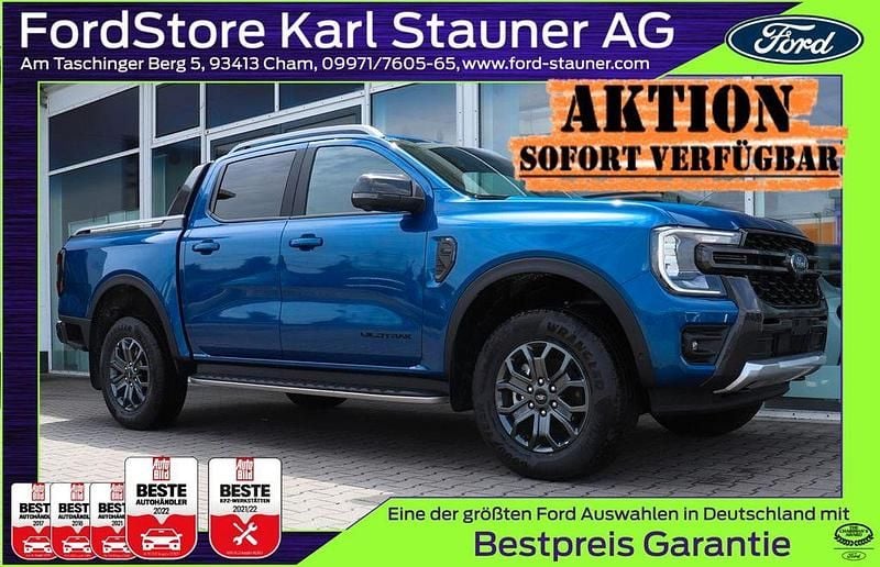 Blue lightning metallic Neu 2025 Ford Ranger Wildtrack Abholung | 48.528 € (Superpreis) - Bild 1/4