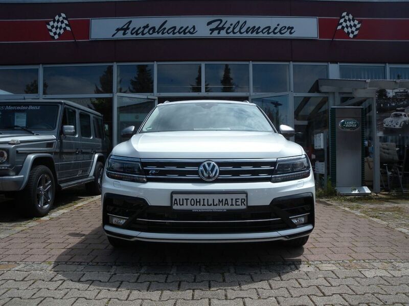 Weiß Gebraucht 2019 VW Tiguan Allspace Highline SUV | 27.555 € (Fairer Preis) - Bild 1/4