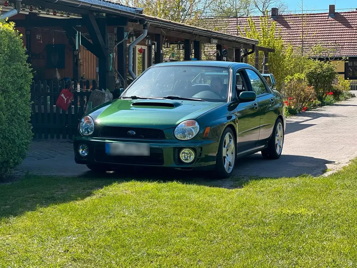 Gebraucht Subaru Impreza 125 PS (91 kW) 2002 Grün Limousine