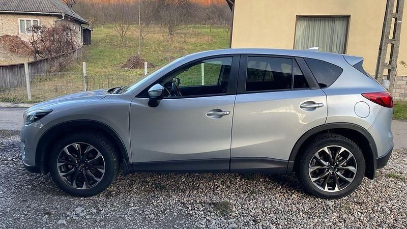 Gebraucht Mazda CX-5 Exclusive-Line 150 PS (110 kW) 2016 Grau SUV