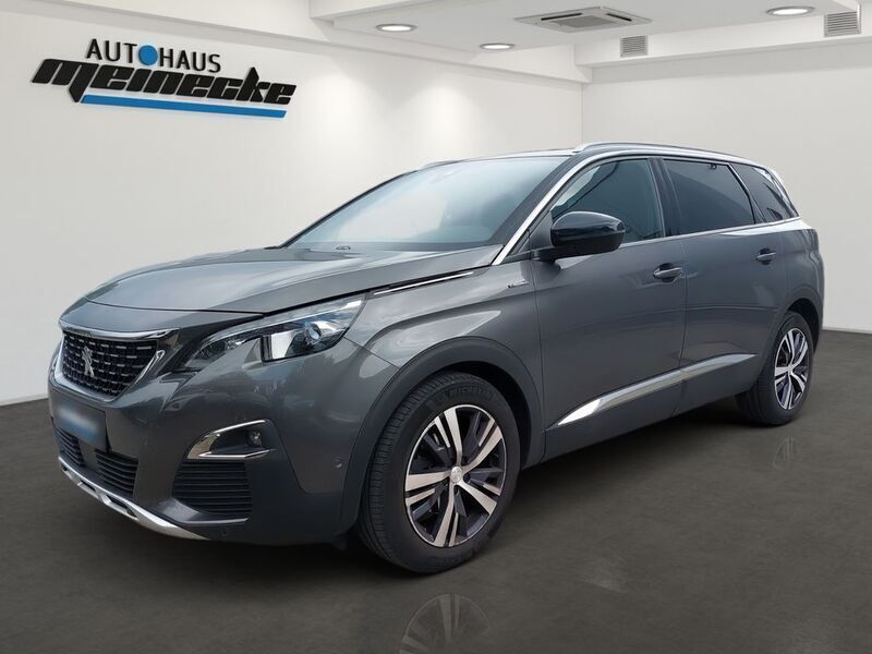 Lackierung platiniumgrau/meta Gebraucht 2019 Peugeot 5008 GT-line Van / Kleinbus | 25.990 € (Fairer Preis) - Bild 1/4