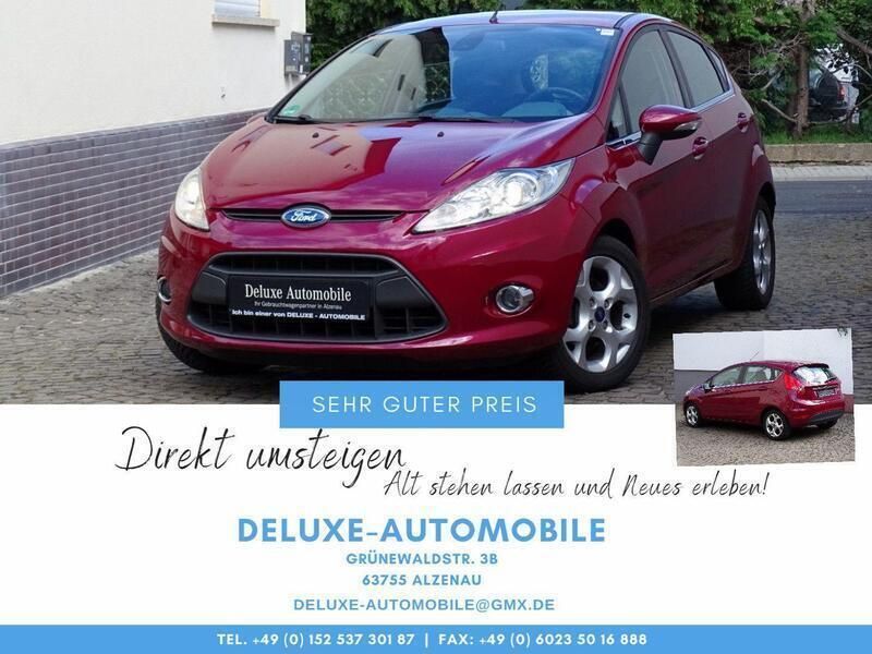 Violett Gebraucht 2009 Ford Fiesta Titanium Kleinwagen | 5.850 € (Etwas zu teuer) - Bild 1/3