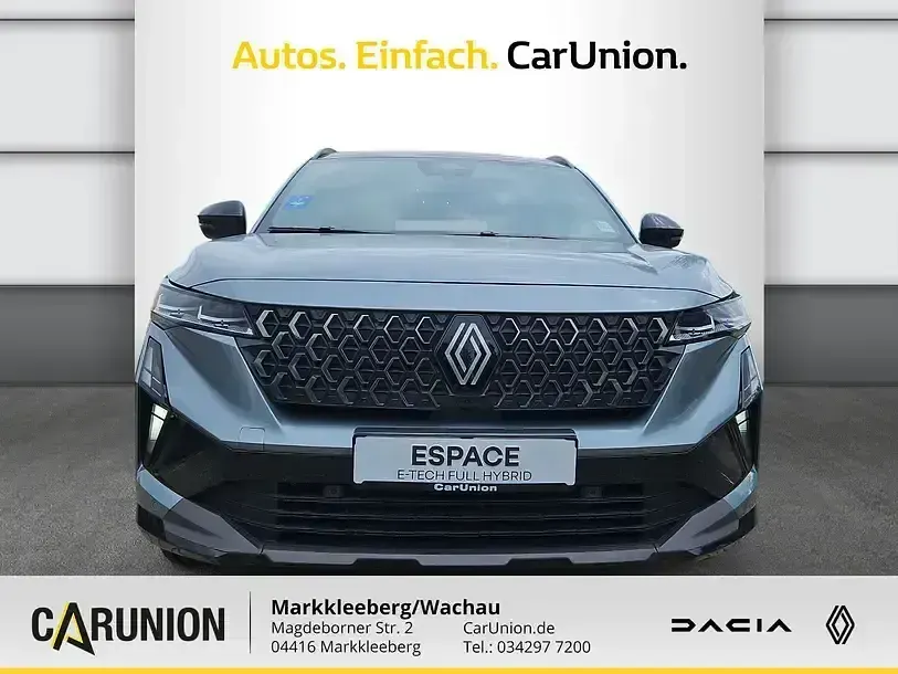 Gebraucht Renault Espace Iconic 200 PS (147 kW) 2025 Baltique grau metallic SUV
