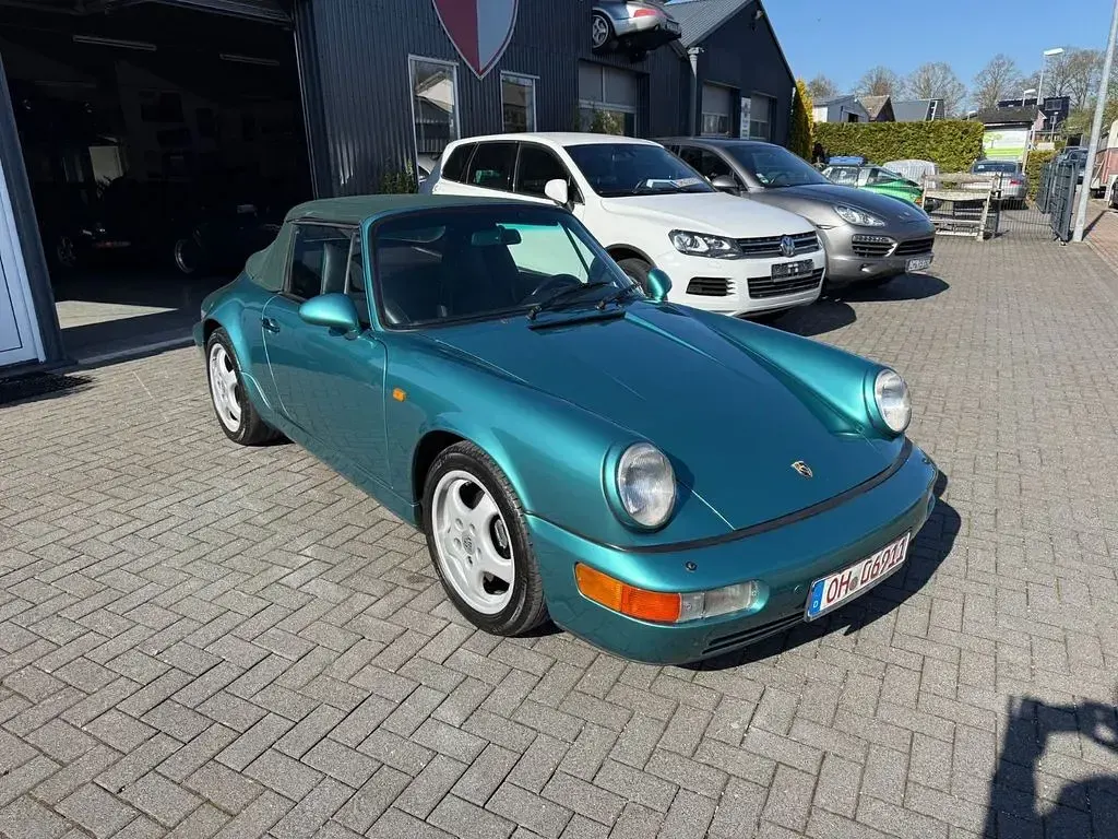 Gebraucht Porsche 911 250 PS (183 kW) 1994 Grün Cabrio