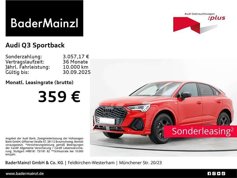 Progressivrot metallic Gebraucht 2024 Audi Q3 S-Line SUV | 43.260 € (Fairer Preis) - Bild 1/4