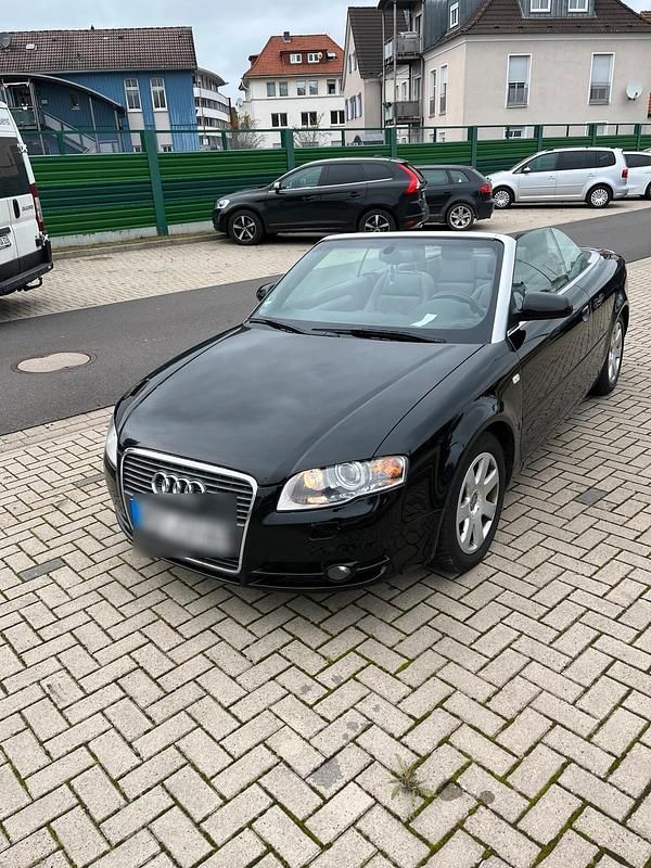 Schwarz Gebraucht 2007 Audi A4 Cabriolet Cabrio | 5.900 € (Fairer Preis) - Bild 1/4