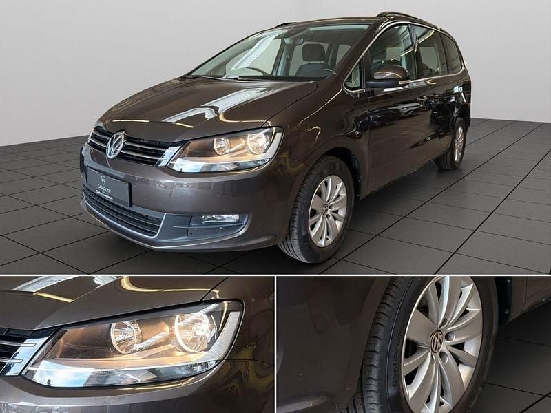 Gebraucht VW Sharan Comfortline 150 PS (110 kW) 2020 Braun Van / Kleinbus