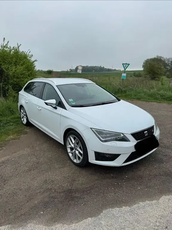 Brugt Seat Leon ST FR 184 HK (135 kW) 2016 Hvid Stationcar