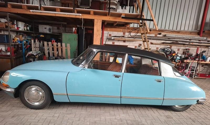 Gebraucht Citroën DS 98 PS (72 kW) 1972 Blau Cabrio