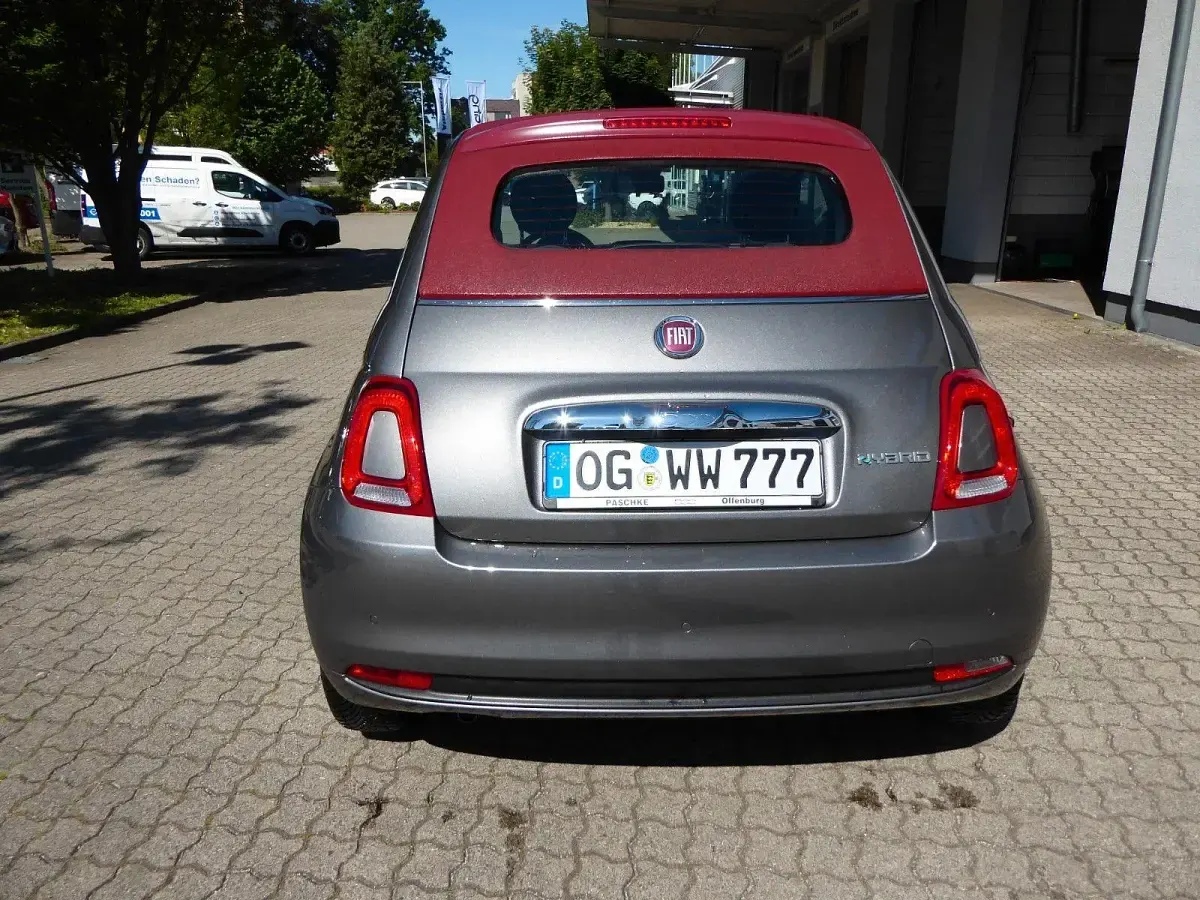 Gebraucht Fiat 500C 69 PS (50 kW) 2023 Grau Cabrio