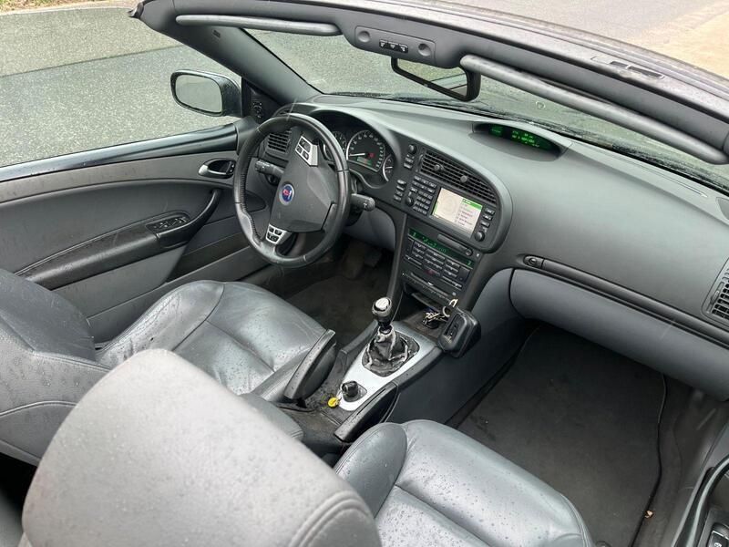 Schwarz Gebraucht 2006 Saab 9-3 Cabriolet Vector Cabrio | 5.500 € - Bild 1/4