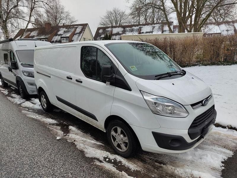 Gebraucht Ford Transit Custom 125 PS (91 kW) 2014 Weiß Van / Kleinbus