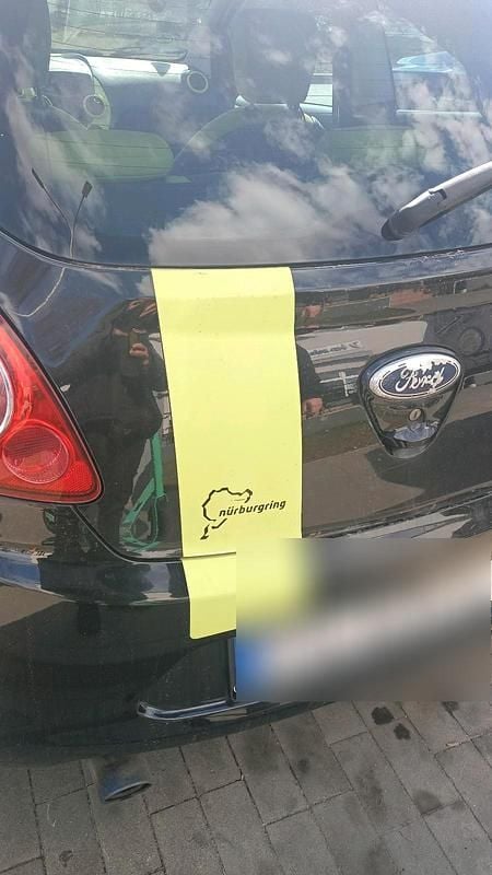 Gebraucht Ford Ka 69 PS (50 kW) 2010 Schwarz Kleinwagen