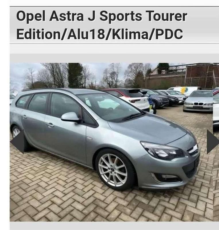 Gebraucht Opel Astra Edition 110 PS (80 kW) 2013 Silber Kombi