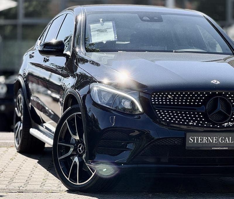 Schwarz Gebraucht 2018 Mercedes GLC43 AMG Night SUV | 42.900 € (Etwas zu teuer) - Bild 1/4