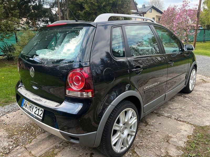 Gebraucht VW Polo Cross 60 PS (44 kW) 2007 Schwarz Kleinwagen
