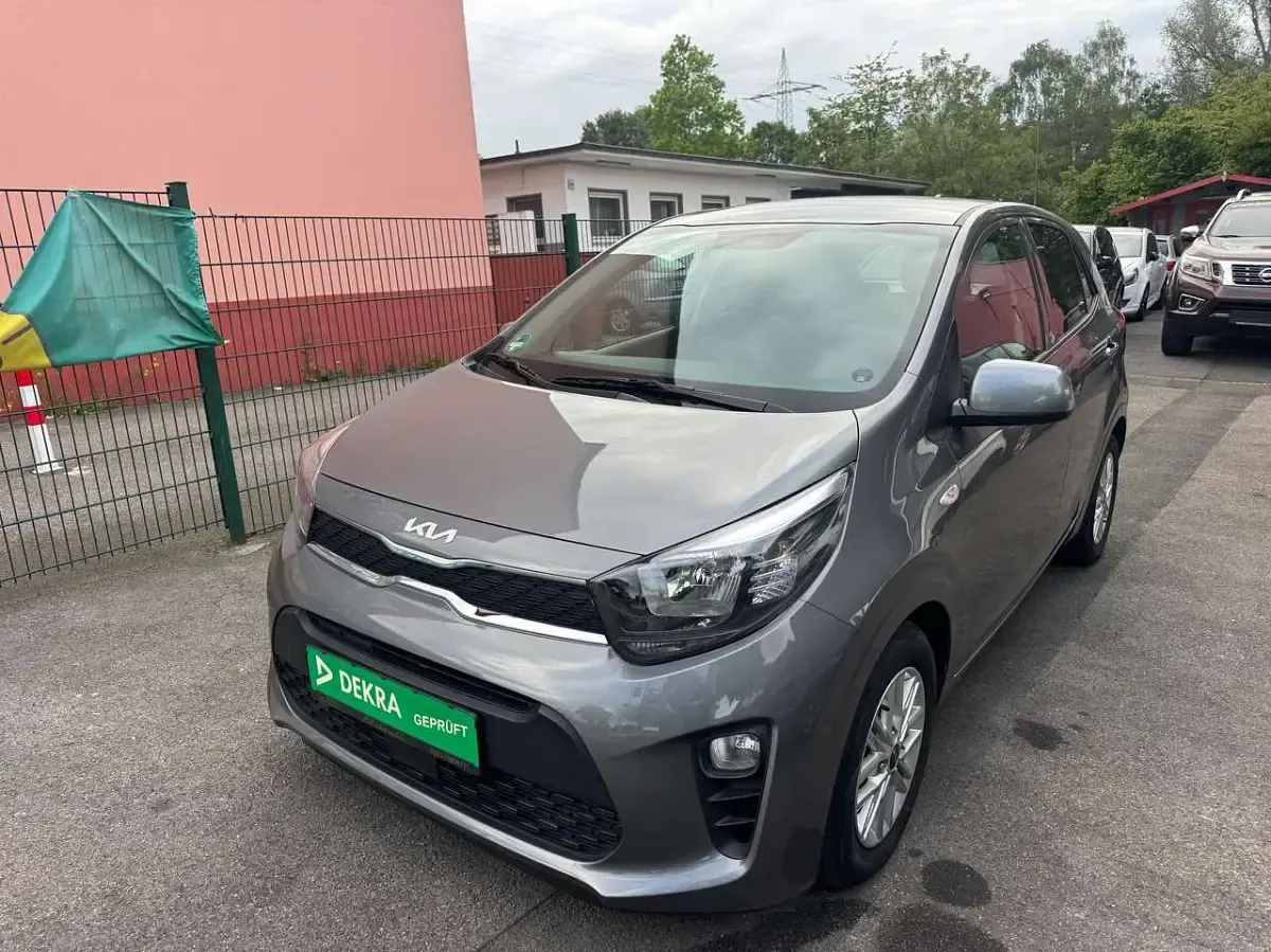 Gebraucht Kia Picanto Vision 84 PS (61 kW) 2024 (m7g) astrograu met. Kleinwagen