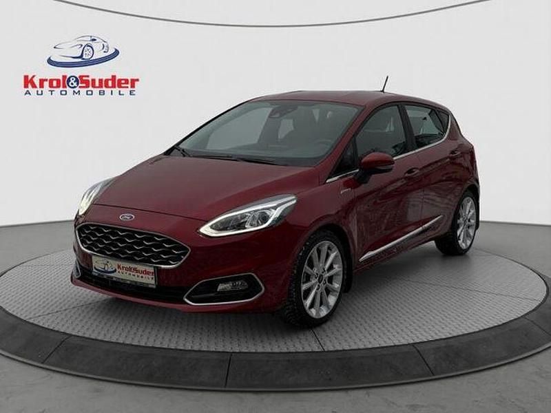 Gebraucht Ford Fiesta Vignale 101 PS (74 kW) 2019 Rot Kleinwagen