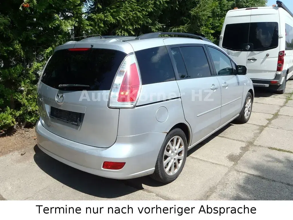 Gebraucht Mazda 5 Active 145 PS (106 kW) 2009 Silber Van / Kleinbus
