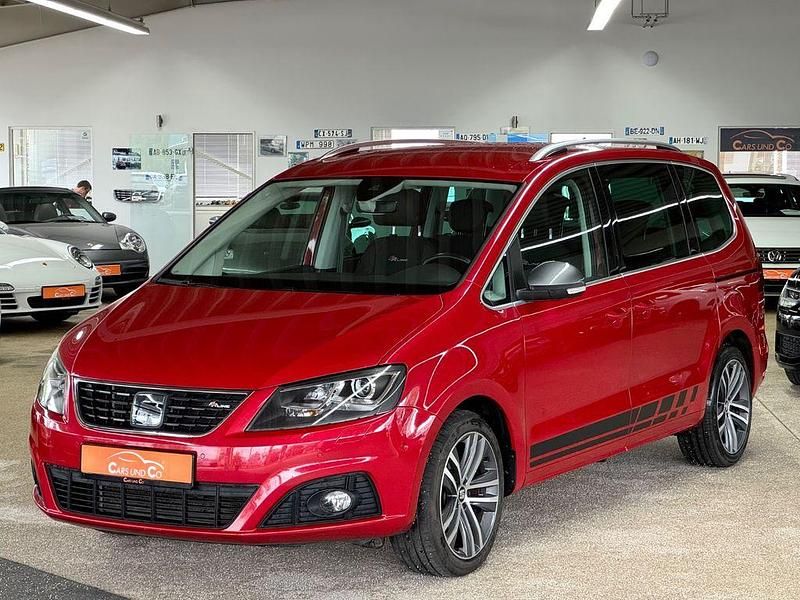 Rot Gebraucht 2020 Seat Alhambra FR-Line Van / Kleinbus | 36.590 € (Teuer) - Bild 1/4