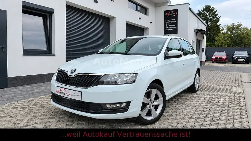 Gebraucht Skoda Rapid Cool Edition 110 PS (80 kW) 2018 Bila laser/laser white Kleinwagen