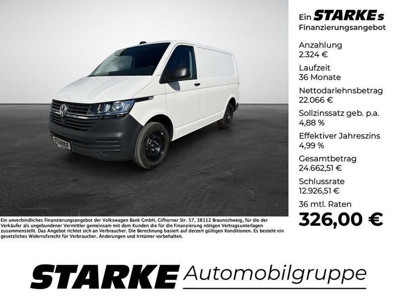 Weiß Gebraucht 2021 VW T6.1 Van | 24.390 € (Superpreis) - Bild 1/4