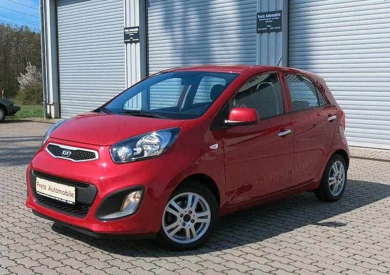 Second-hand Kia Picanto 69 CP (50 kW) 2014 Roșu Hatchback