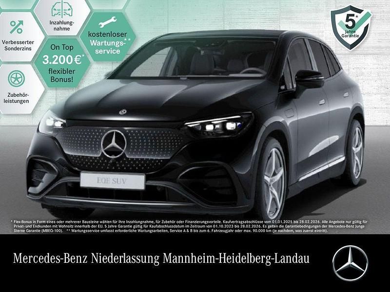Schwarz Gebraucht 2024 Mercedes EQE350 AMG SUV | 67.980 € (Etwas zu teuer) - Bild 1/3