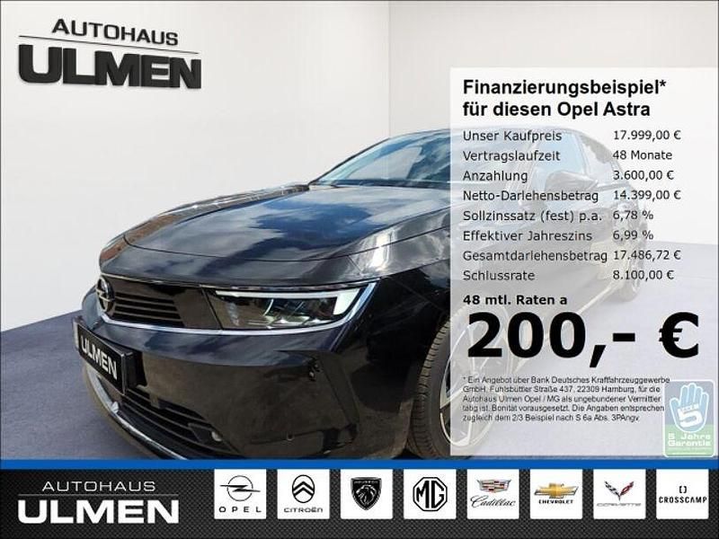 Schwarz Gebraucht 2023 Opel Astra Elegance Limousine | 17.999 € (Superpreis) - Bild 1/4