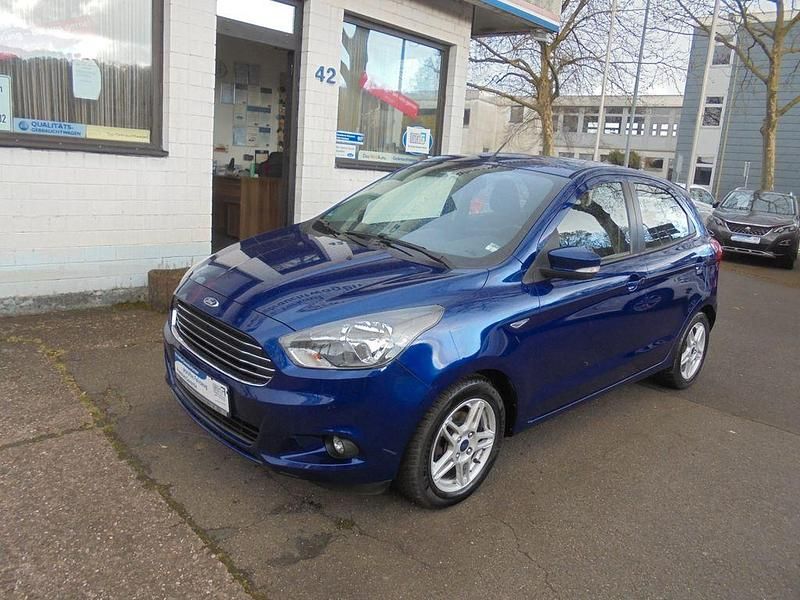 Gebraucht Ford Ka Plus Cool & Sound Edition 86 PS (63 kW) 2016 Blau Kleinwagen