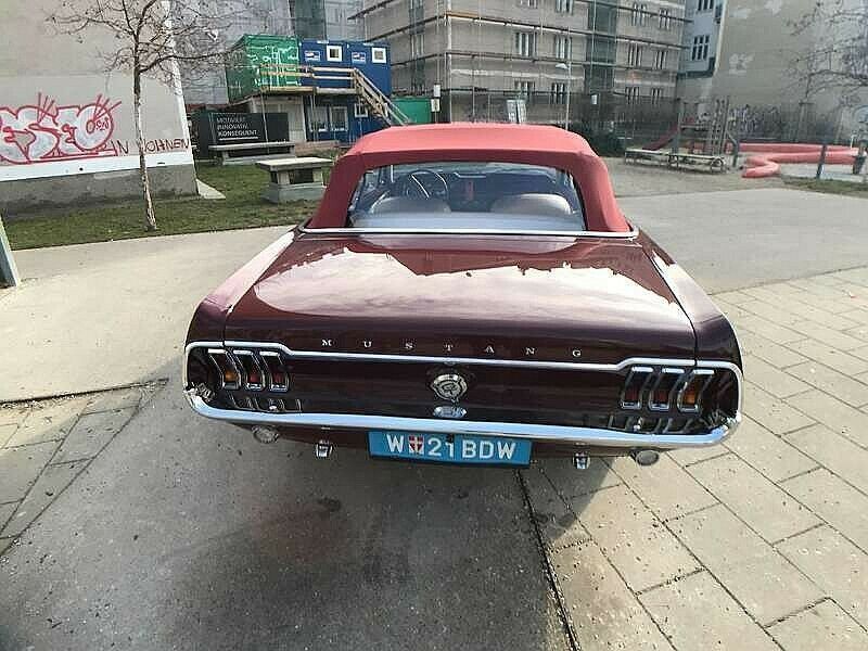 Gebraucht Ford Mustang 200 PS (147 kW) 1968 Rot Cabrio