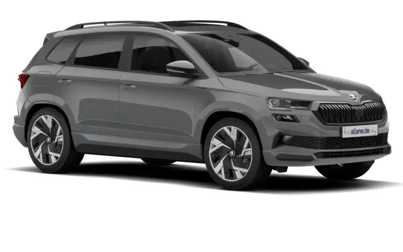 Steelgrau Neu 2025 Skoda Karoq SportLine SUV | 44.759 € - Bild 1/1